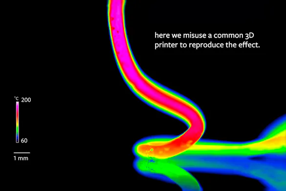 American Physical Society: Video Liquid Lace from students of Princeton University