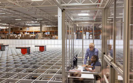 Automation InfraTec FIRE-SCAN AutoStore System, Copyright from iStock alvarez