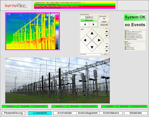 Automation InfraTec GRID-DETECT software