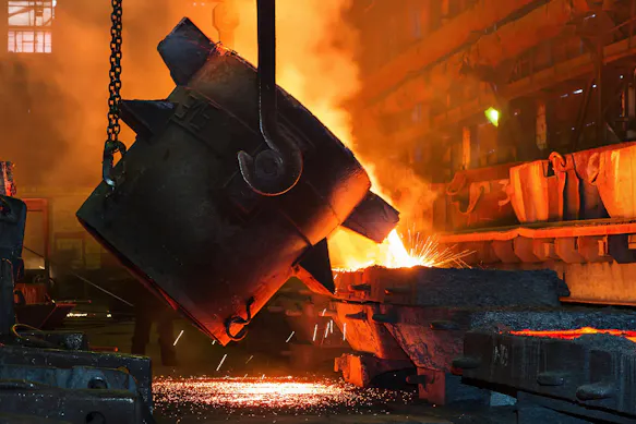 Ladle Hot Spot Detection by InfraTec - Picture Credits: © iStock.com / kot63