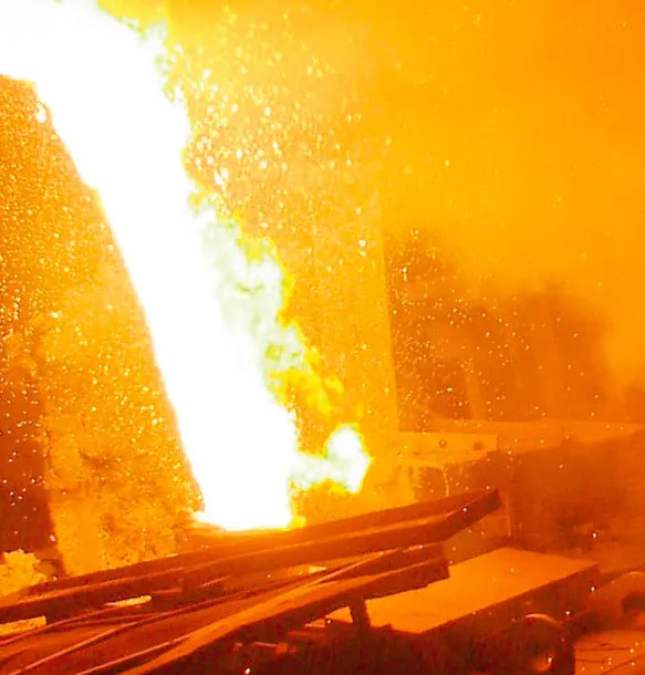 Tapping in steel production