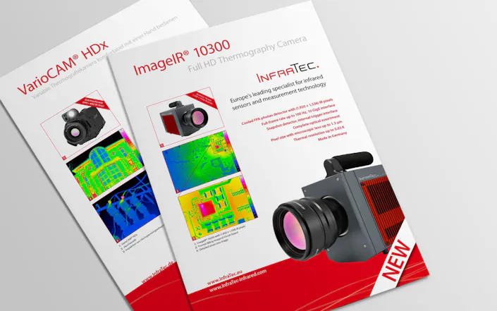 InfraTec product flyer