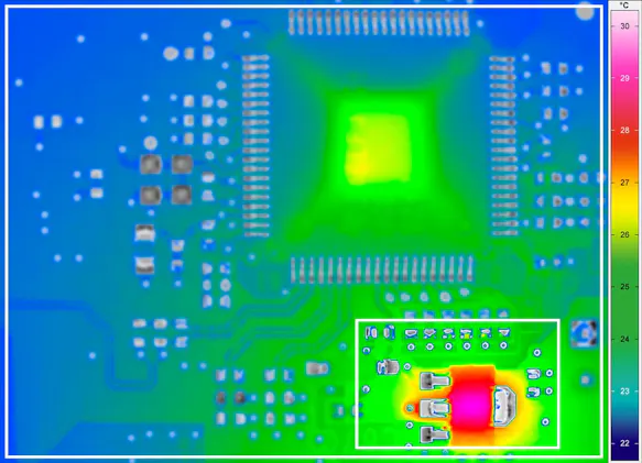 Thermal image taken without EverSharp function