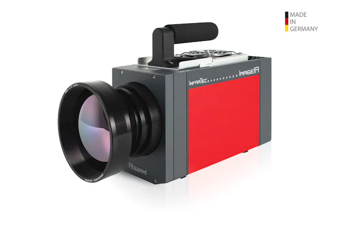 ImageIR® 9800 - LWIR thermal camera, left side