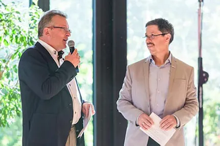 Managing Directors Dr. Matthias Krauß and Dr. Matthias Heinze