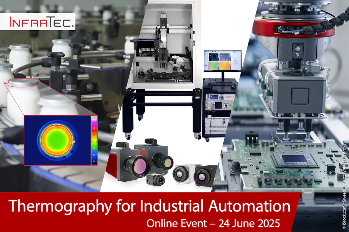 Online Event: Thermography for Industrial Automation / Picture credits: SweetBunFactory, Olga Kostrova / iStock