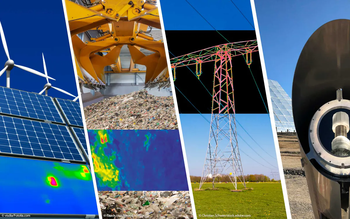 Thermography in service for renewable energies