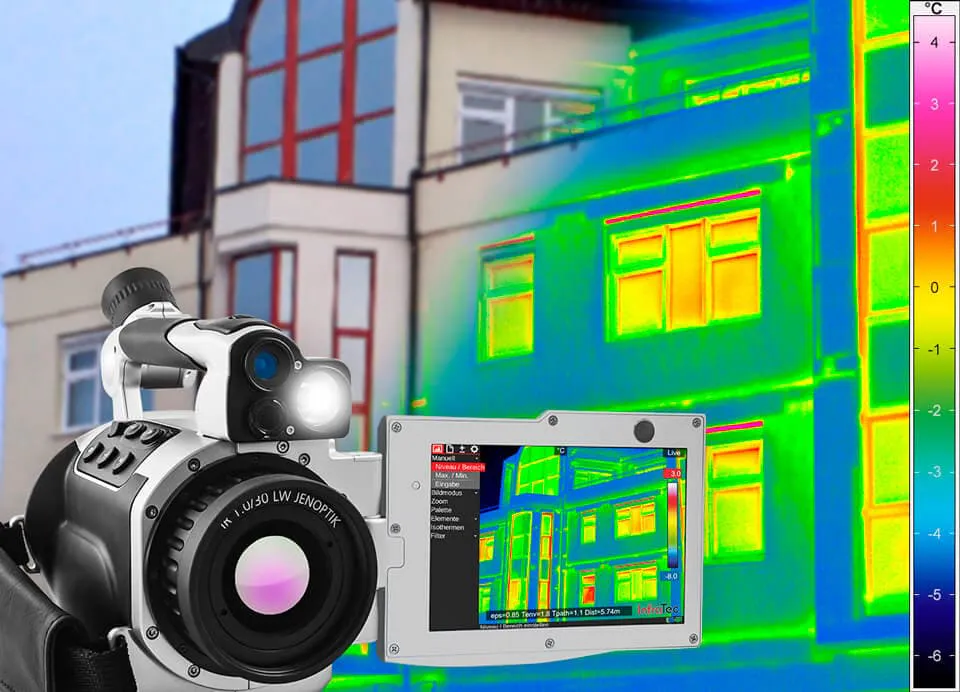 Building thermography with VarioCAM® High Defintion