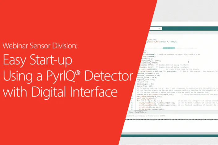 Detectors in Action - Start-up