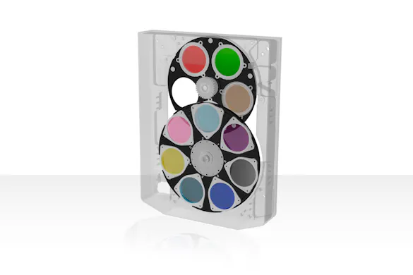 InfraTec glossary - Rotating filter- und aperture wheel