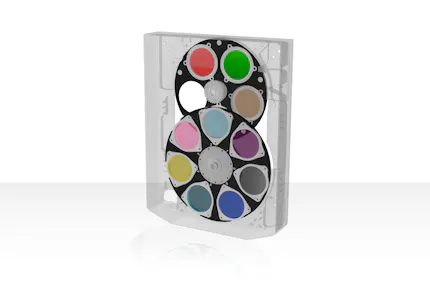 InfraTec glossary - Rotating filter- und aperture wheel