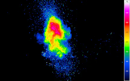 Explosion of a firework