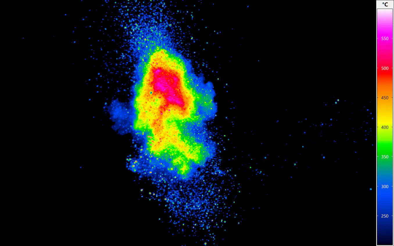 Explosion of a firework