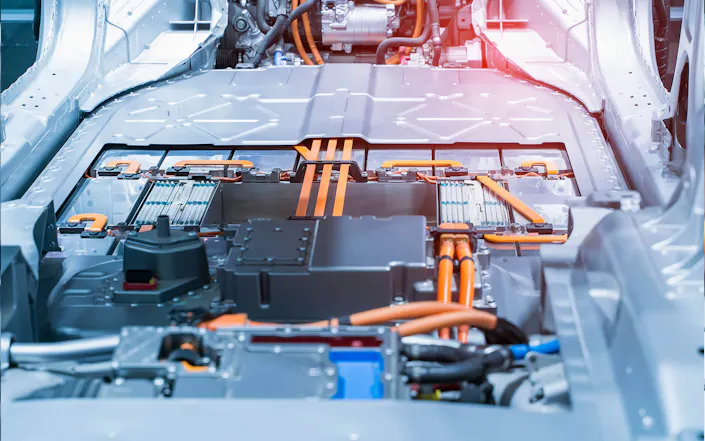 InfraTec thermography for electromobility - Picture credits: © shutterstock / asharkyu