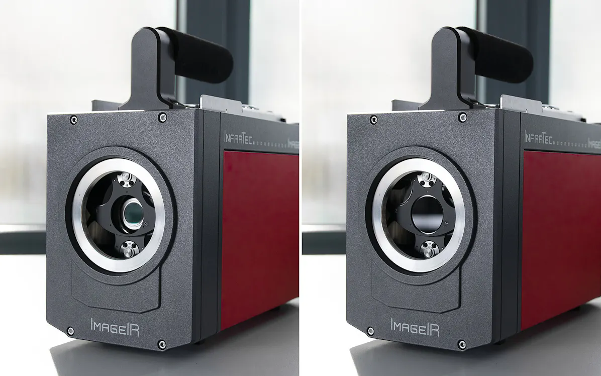 InfraTec glossary - Rotating filter- und aperture wheel