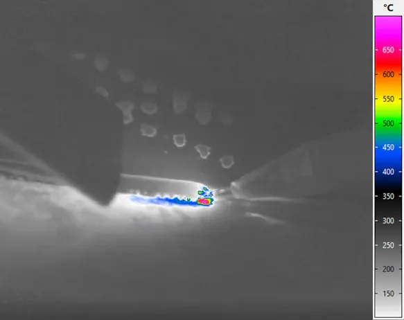 InfraTec Laser Soldering - ©InfraTec