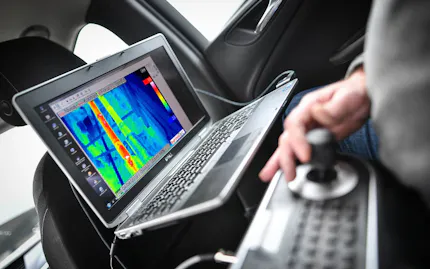 Inspection of district heating pipelines using thermography