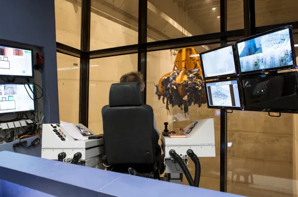 Early fire detection with WASTE-SCAN monitoring system 