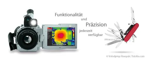 Infrared camera VarioCAM® High Definition from InfraTec