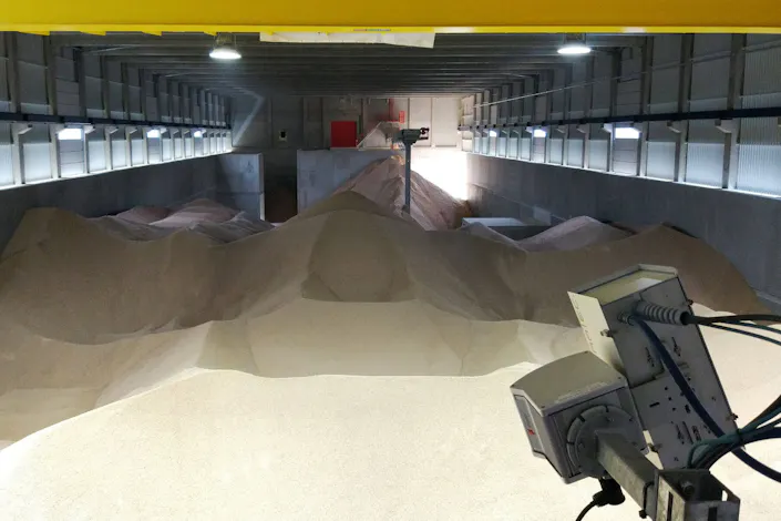 InfraTec WUN Bioenergie Woodpelletstorage