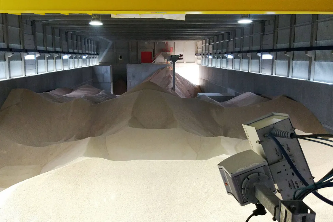 InfraTec WUN Bioenergie Woodpelletstorage