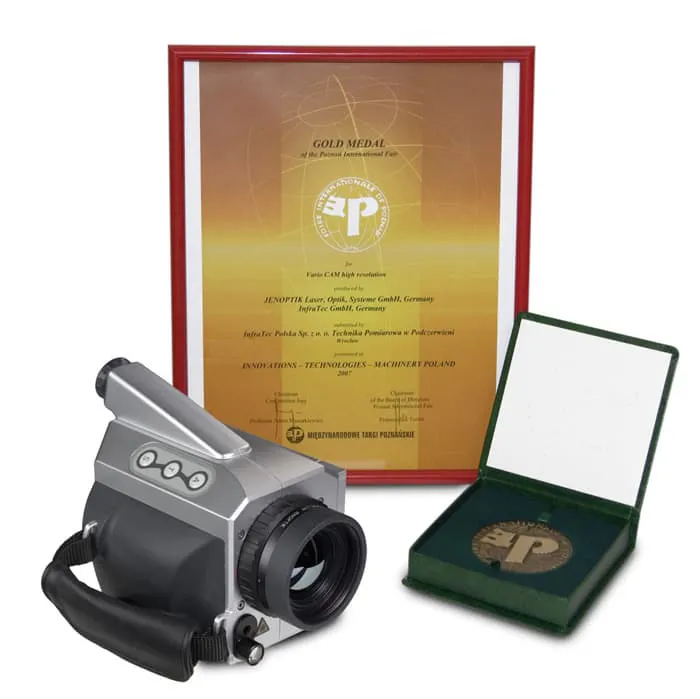 VarioCAM® high resolution won one of the treasured gold medals