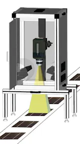 Test system PV-LIT inline from InfraTec