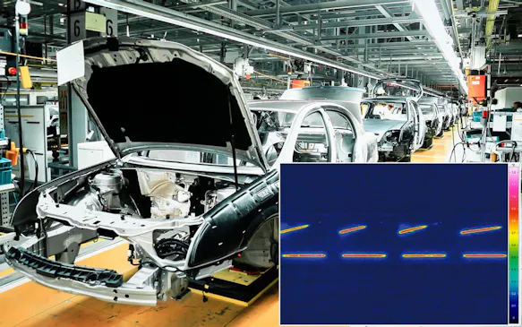 Active thermography in automotive industry - Picture Credits: © Rainer / Fotolia.com