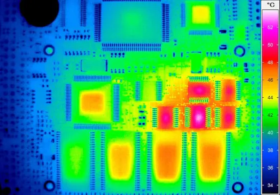 Thermal optimisation of a conductor board