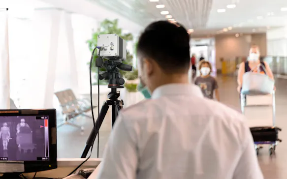 Medicine - Thermography health measures - Picture credits: © Adobestock / annamoskvina