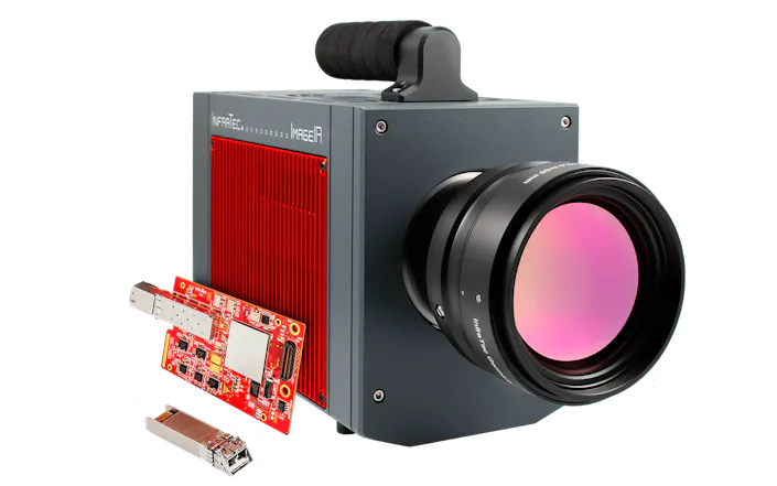 Thermografie-Kameraserie ImageIR® mit neuer 10 GigE-Schnittstelle