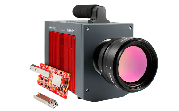 Thermografie-Kameraserie ImageIR® mit neuer 10 GigE-Schnittstelle
