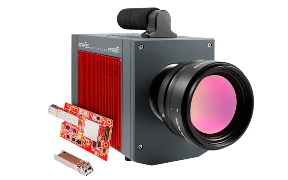 Thermografie-Kameraserie ImageIR® mit neuer 10 GigE-Schnittstelle