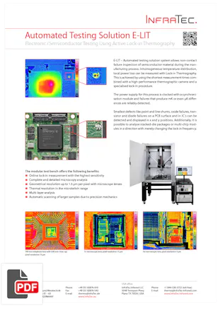 InfraTec E-LIT flyer