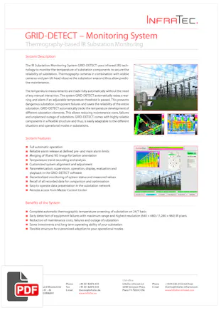 InfraTec GRID-DETECT Flyer