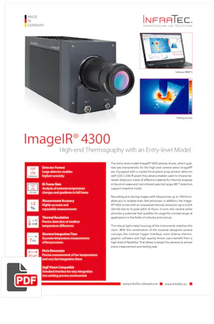InfraTec ImageiIR 4300 flyer