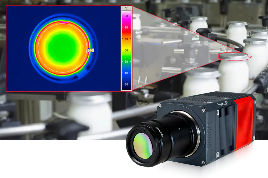 Infrared camera ImageIR 6300 from InfraTec / picture credits: iStock Olga Kostrova