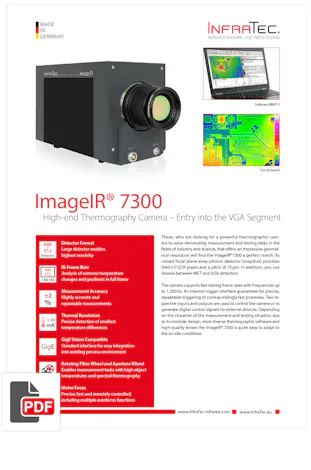 InfraTec ImageIR 7300 Flyer