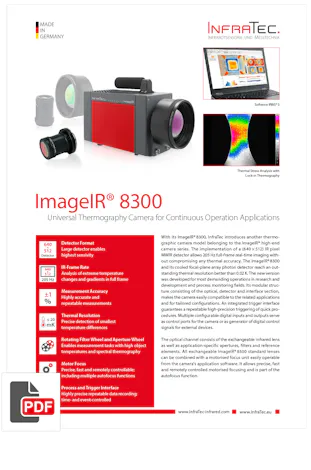 InfraTec ImageIR 8300 Flyer