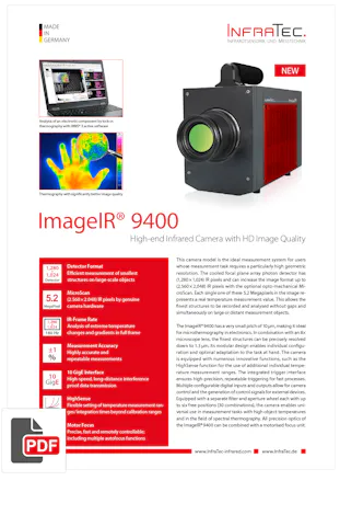 InfraTec ImageIR 9400 Flyer