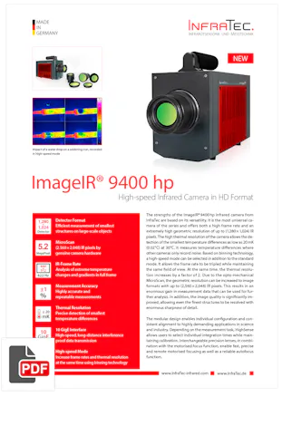 InfraTec ImageIR 9400 hp Flyer